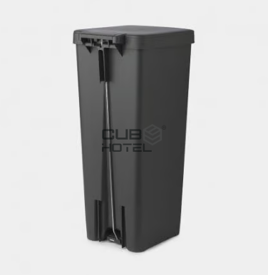 Papelera STEPUP con Pedal 40L Gris